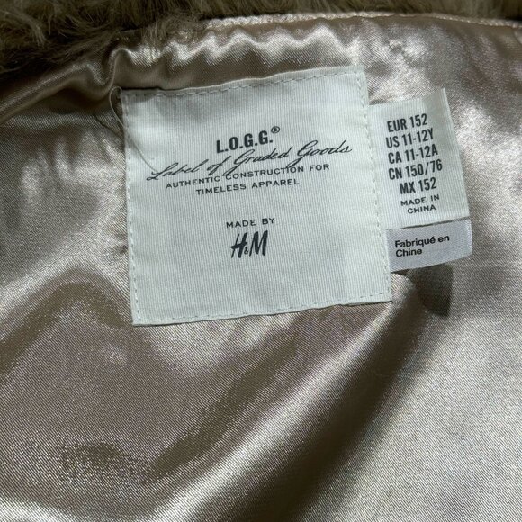 H&M: Label of Graded Goods Faux Fur Vest - Picture 4 of 5